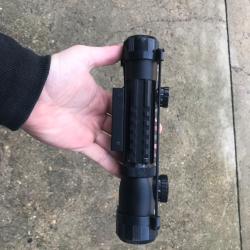 Lunette 2-6x28 RTI picatinny + rétro éclairage + surprotection