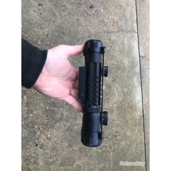 Lunette 2-6x28 RTI picatinny + rtro clairage + surprotection