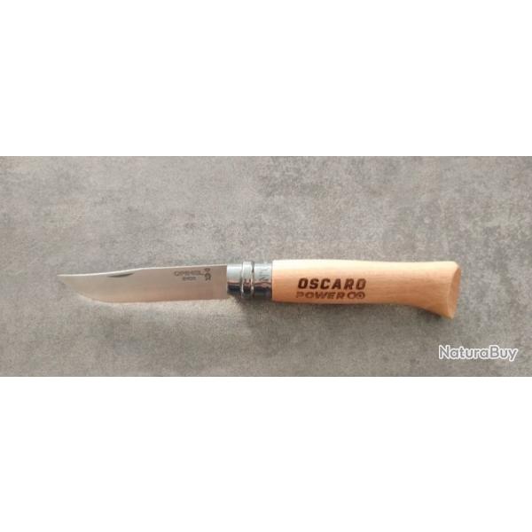 Opinel numro 8 publicitaire Oscaro power, neuf