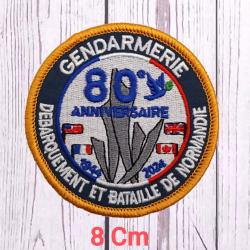 Écusson 80eme anniversaire du débarquement de Normandie