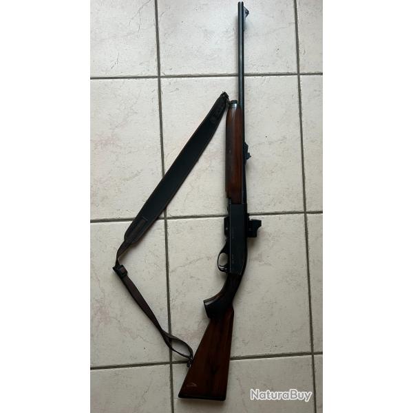Remington 7400 avec point rouge et balles