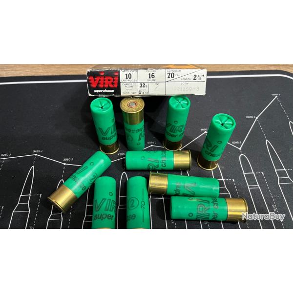 3 botes cartouche cal 16/70