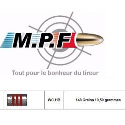 500 Balles MPF Ogives plomb 38 WC HB 148 Gr Ø 357" en port gratuit