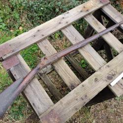 Fusil a percussion a restaurer
