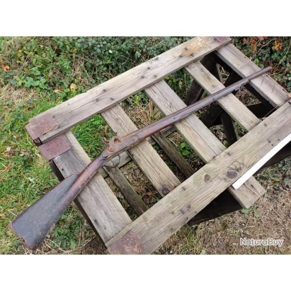 Fusil a percussion a restaurer