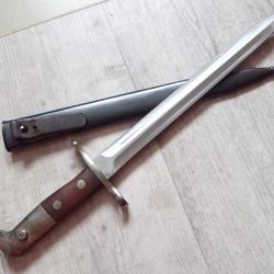 911202 Baïonnette Suisse Modèle 1918. Pour fusil Schmidt-Rubin modèle K31 ou K11