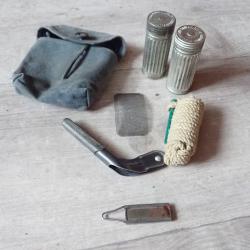 Kit /trousse de nettoyage pour carabine, fusil K11 ou K31, STG, 1889, 96/11 Rubin Suisse (3)