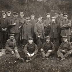 CPA -Photo - Un Groupe Soldats Allemands - N°3159