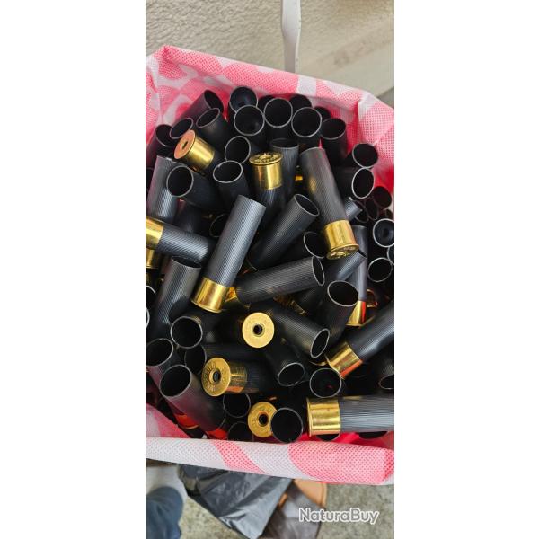 200 Douilles calibre 12/76