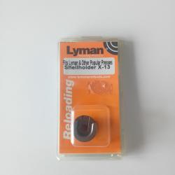 Shell Holder LYMAN X-13   ( 7 mm Rem Mag  ..300 & 338 Win Mag... )