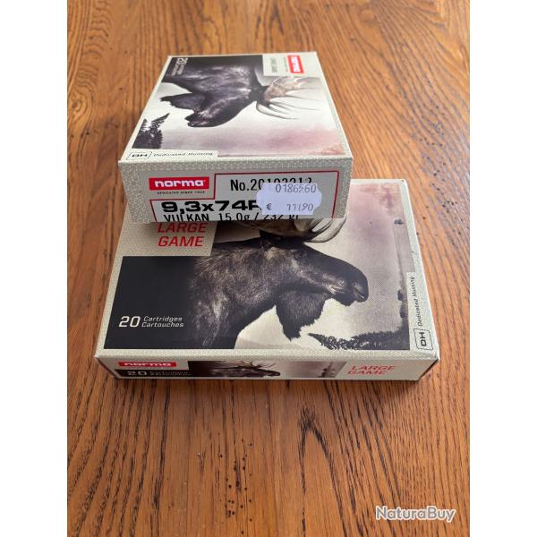 Vend 2 botes de balles Norma