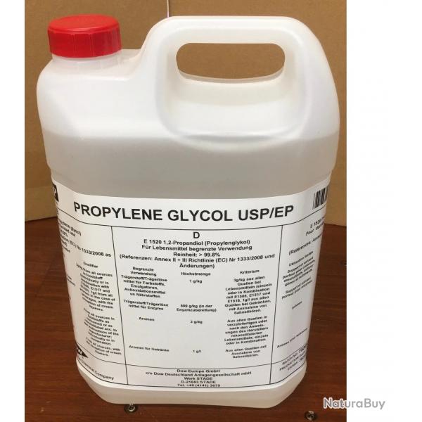5 Litres MPG pur 99,8% Mono Propylene Glycol bouillette peche carpe appat E1520