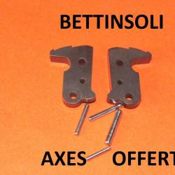 paire chiens NEUFS fusil BETTINSOLI BILLEBAUDE DIAMOND CAMPIONE etc.. - VENDU PAR JEPERCUTE (TS330)