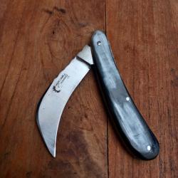 Couteau Régional SERPETTE VÉRITABLE CUILLÈRE  BROSSARD Manche en Corne