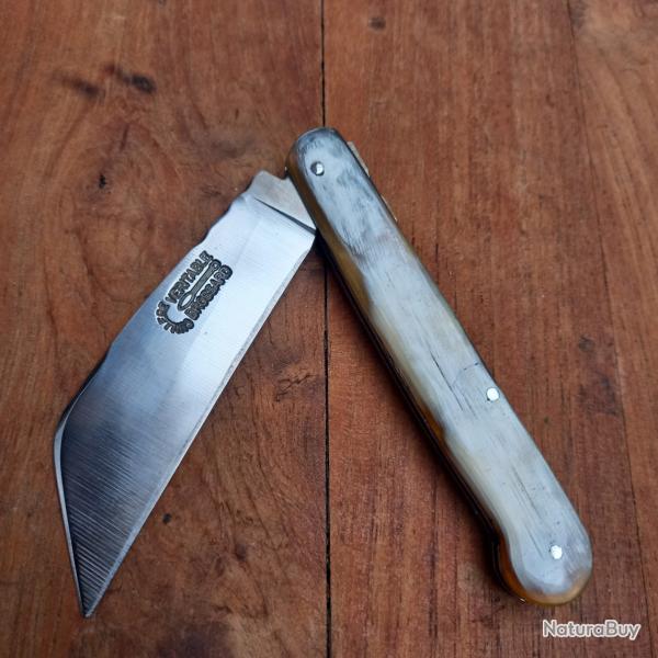 Couteau Rgional DONJON VRITABLE CUILLRE  BROSSARD Manche en Corne