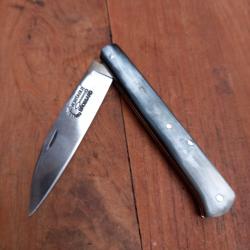 Couteau Régional YSSINGEAUX  VÉRITABLE CUILLÈRE  BROSSARD Manche en Corne