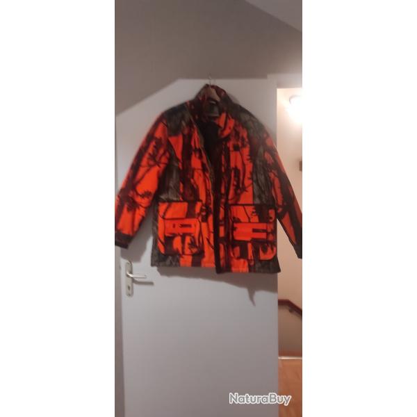 blouson de chasse camouflage taille XXL