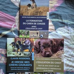Lot de 3 livres sur les chiens