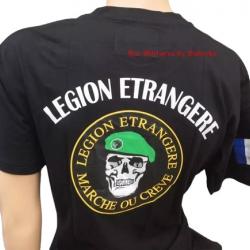 Marche ou crève T-shirt Légion Etrangère -100% coton