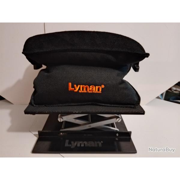 Support de tir Lyman Bag Jack et sac de tir Lyman Match Bag