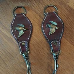 2 portes clés bécasse