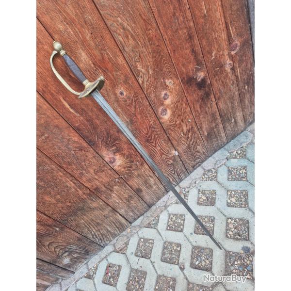 Epe sabre sous officier modle 1867