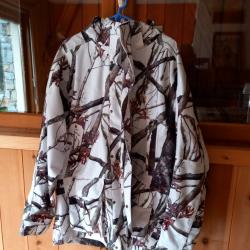 Veste chasse camo blanc solognac très bon état