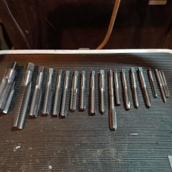 Lot tarauds professionnel impérial us anglais lot w