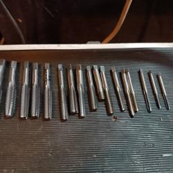 Lot tarauds professionnel impérial us anglais lot w2