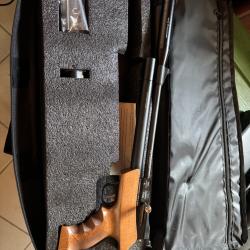 Pistolet à plomb Diana PCP 4,5mm avec sa pompe PCP 310 bars