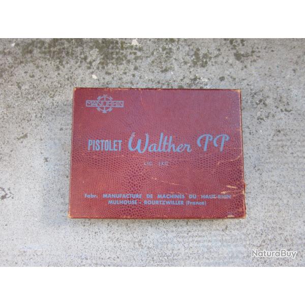 Boite Manurhin Walther PP