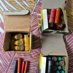 Lot d'environ 60 cartouches cal.20