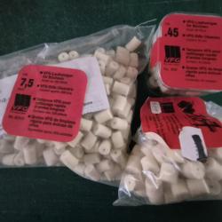 Lot de tampon VFG 7,5mm et .45