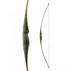 Longbow Turul Vert 68" 40lb Arc - White Feather