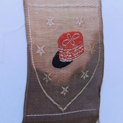 INSIGNE TISSU ECOLE DES CADRES D'URIAGE / MARECHAL VICHY