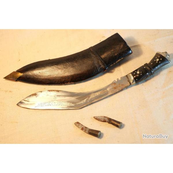 ANCIEN Couteau indien KUKRI - EBR24KUK003