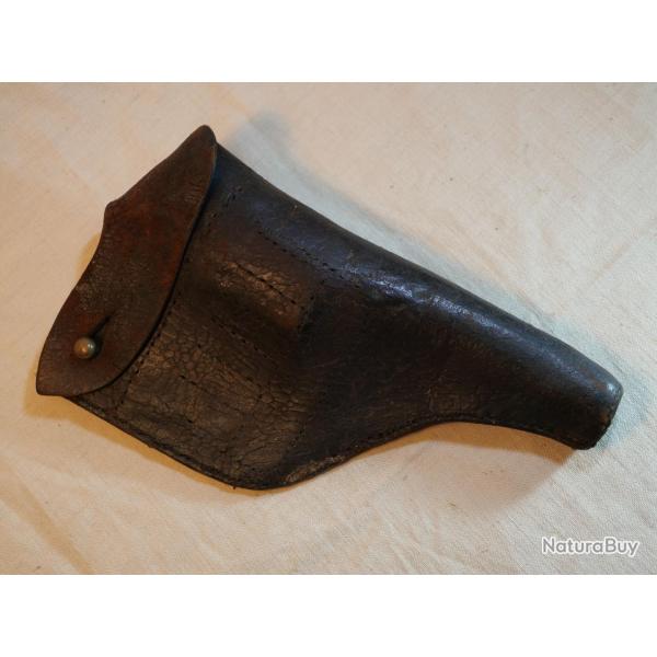 RARE Etui ALLEMAND Reichrevolver en l'tat -  Officier premire GM  WWI SBX18REI001