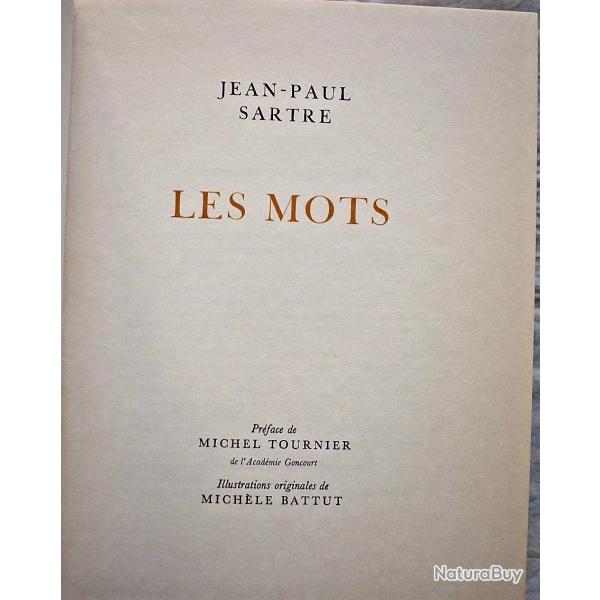 Les mots - Jean-Paul Sartre