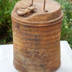 W/|D - RARE Bidon JERRICAN 6th AIRBORNE Britannique container parachutiste Normandie REF TIN25BID001