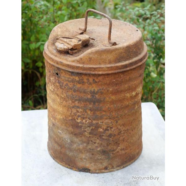 W/|D - RARE Bidon JERRICAN 6th AIRBORNE Britannique container parachutiste Normandie REF TIN25BID001