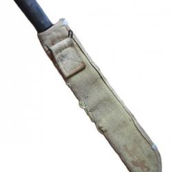 Machette militaire avec étui époque guerre d'Indochine machette fabrication tchèque REF THA16MAC001