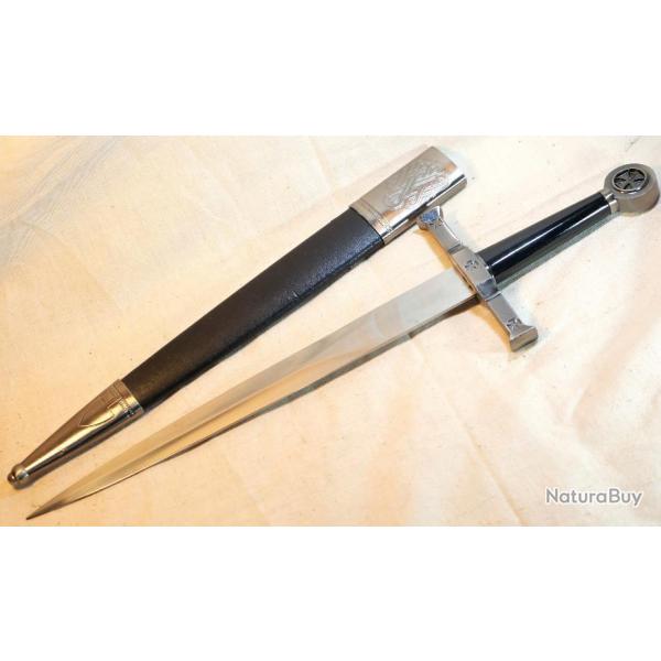 Dague mdivale avec fourreau - EBR24DGM002