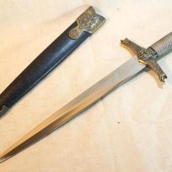 Dague médiévale ou HEROIC FANTASY - REF EBR24DAP007