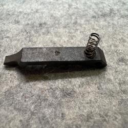Gachette + ressort pour fusil Lanber arma Cal12 superposé (Ref128)