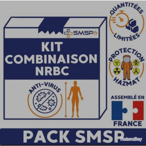 1!!!Ensemble combinaison nrbc spciale virus - Taille XL