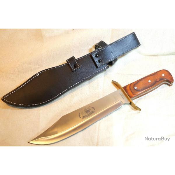 Grand Couteau  type BOWIE ALBAINOX COWBOY dition limite 453/500 - REF EBR24BOW002