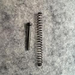 Guide + ressort de masselotte pour fusil Lanber arma Cal12 superposé (Ref134)