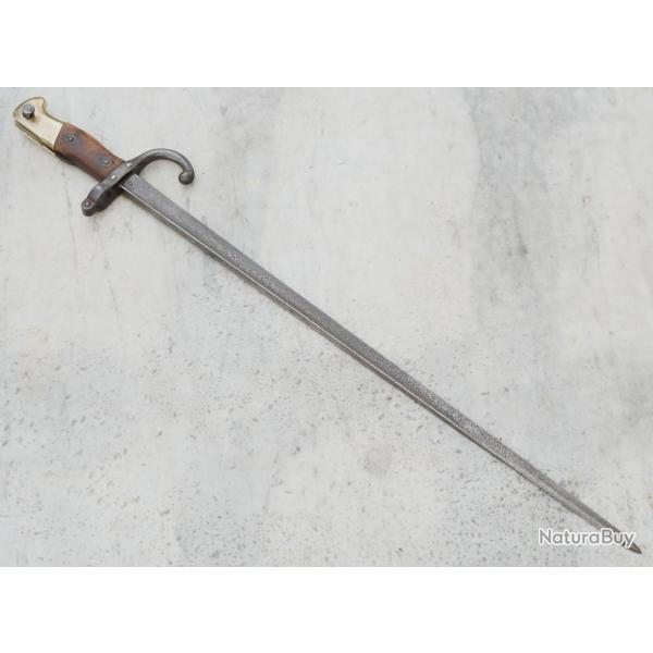 RARE Baonnette GENDARMERIE poinon * chiffre 4 rglementaire franaise mle 1874 GRAS RF FTN25GRA002