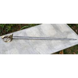 Sabre de cavalerie légère troupe modèle 1882 transformé 1883 SF garde à trois branches RFHER24SAB004