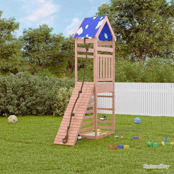 Aire de jeux d'extrieur bois massif de douglas alsavelo